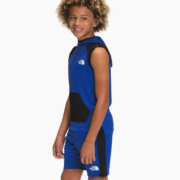 The North Face Boys Never Stop Sleeveless Hoodie - Picture 2 of 3